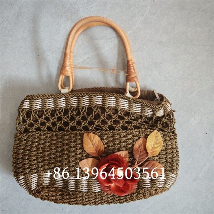 Paper Straw Beach Sea Shoulder Bags
