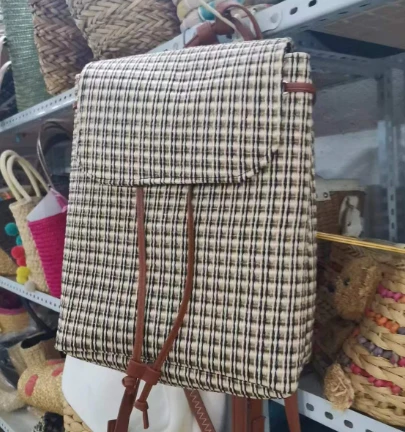 PP 짠 여성 배낭 가방