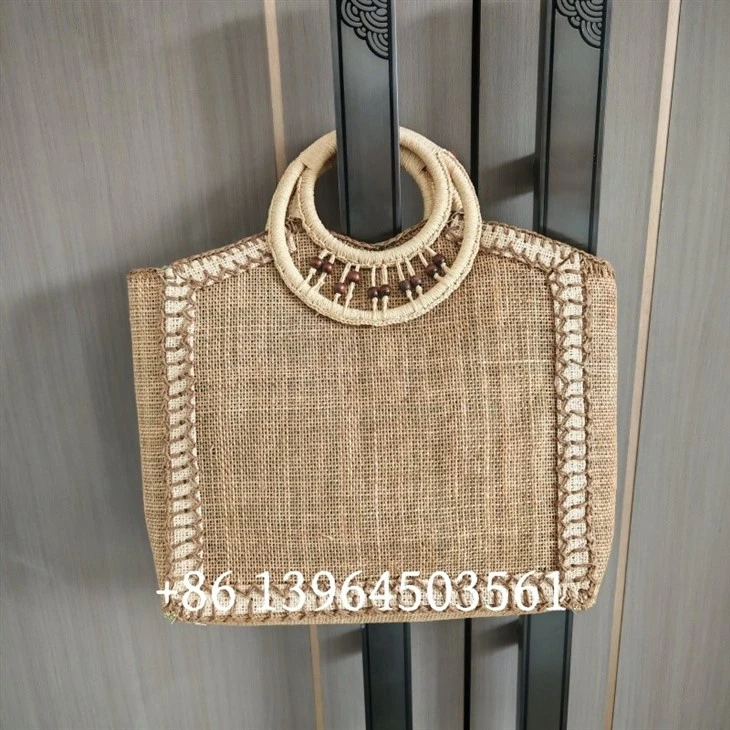 Paper Straw Handmade Handbags For Girls