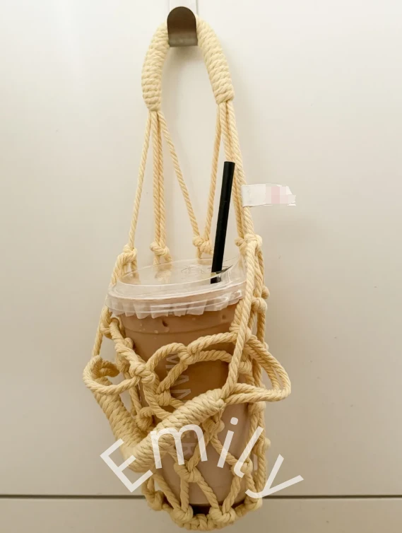 커피면 수제 핸드백