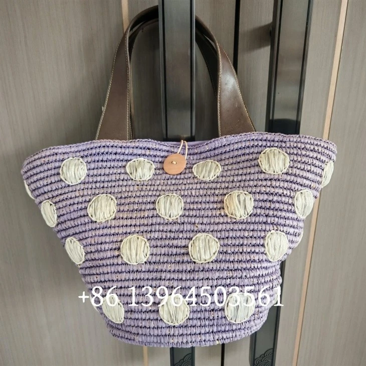 손으로 짠 쇼핑 바구니
