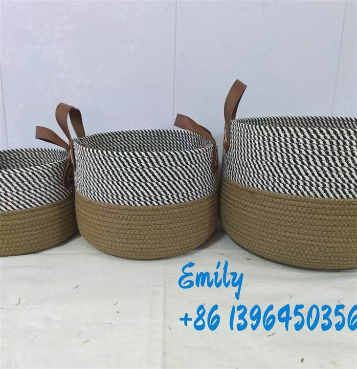 Natural Decorative Bins Baskets