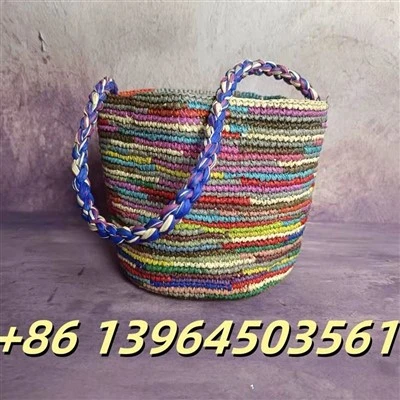 진짜 raffia 여자 가방